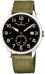 Festina Retro Czarny/Tkanina Ø42 mm F20347-4