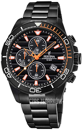 Festina Czarny/Stal Ø44 mm F20365-1