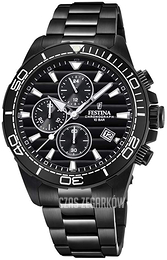 Festina Czarny/Stal Ø44 mm F20365-3