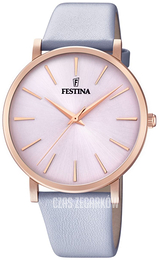 Festina Różowy/Skóra Ø38 mm F20373-1