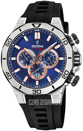 Festina Niebieski/Guma Ø44 mm F20449-1