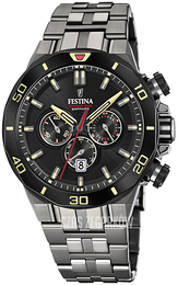 Festina Czarny/Stal Ø44 mm F20453-1