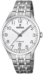 Festina Biały/Tytan Ø40 mm F20466-1