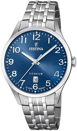 Festina Niebieski/Tytan Ø40 mm F20466-2