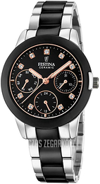 Festina Czarny/Czeramiczna Ø35 mm F20497-3