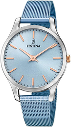 Festina Niebieski/Stal Ø34 mm F20506-2