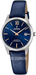 Festina Niebieski/Skóra Ø31 mm F20510-3