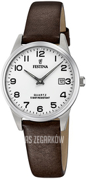 Festina Classic Biały/Skóra Ø30.8 mm F20510-5