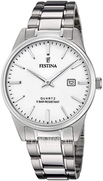 Festina Biały/Stal Ø39 mm F20511-2