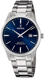 Festina Niebieski/Stal Ø39 mm F20511-3