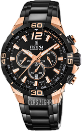 Festina Czarny/Stal Ø44.5 mm F20525-1