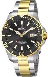 Festina Diver Czarny/Pozlacana Ø44 mm F20532-2