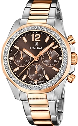 Festina Classic Brązowy/Stal Ø38 mm F20608-1