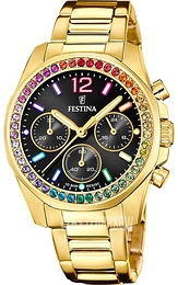 Festina Boyfriend Czarny/Pozlacana Ø38.1 mm F20609-3