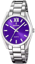 Festina Boyfriend Purpurowy/Stal Ø36.8 mm F20622-A