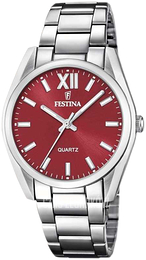 Festina Boyfriend Czerwony/Stal Ø36.8 mm F20622-B