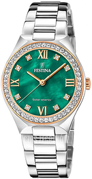 Festina Solar Energy Zielony/Stal Ø35 mm F20658-3