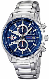 Festina Sport Niebieski/Stal Ø43 mm F6823-2