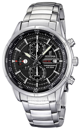 Festina Czarny/Stal Ø44 mm F6823-4