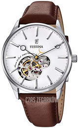 Festina Biały/Skóra Ø41 mm F6846-1