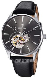 Festina Dress Czarny/Skóra Ø41 mm F6846-2