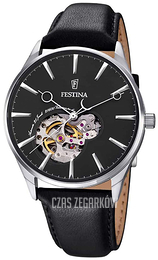 Festina Dress Czarny/Skóra Ø41 mm F6846-4