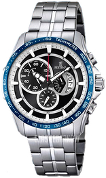 Festina Chrono Czarny/Stal Ø42 mm F6850-1