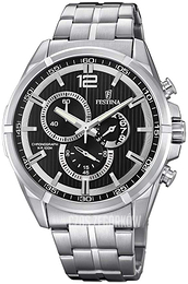 Festina Sport Czarny/Stal Ø45 mm F6865-2