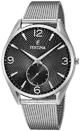 Festina Retro Szary/Stal Ø42 mm F6869-4