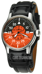 Fortis Flieger Wielokolorowy/Skóra Ø40 mm 595.11.13.L01