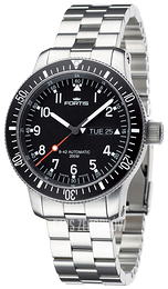Fortis B-42 Official Cosmonauts Czarny/Stal Ø42 mm 647.10.11.M