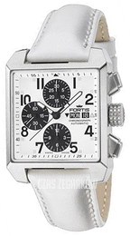 Fortis Square Biały/Skóra 667.10.72.L02