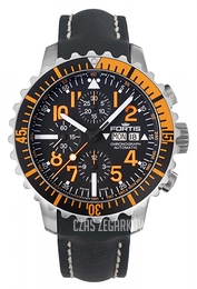 Fortis B-42 Marinemaster Czarny/Skóra Ø42 mm 671.19.49.L01