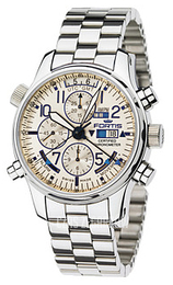 Fortis F-43 Beżowy/Stal Ø43 mm 703.20.92.M