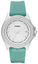 Fossil Retro Traveler Srebrny/Guma Ø36 mm AM4463