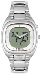 Fossil Czarny/Stal Ø40 mm BG1038