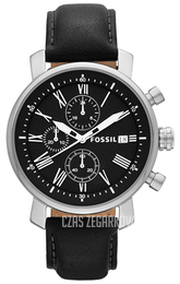 Fossil Czarny/Skóra Ø42 mm BQ1006