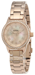 Fossil Różowe złoto/Stal w kolorze różowego złota Ø26 mm BQ1100