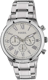 Fossil Srebrny/Stal Ø43 mm BQ1740