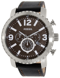 Fossil Szary/Skóra Ø50 mm BQ2053