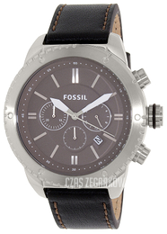 Fossil Szary/Skóra Ø48 mm BQ2057