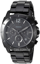 Fossil Czarny/Stal Ø45 mm BQ2168IE