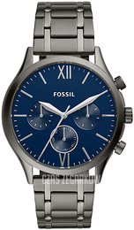 Fossil Niebieski/Stal Ø44 mm BQ2401