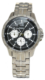Fossil Multifunction Czarny/Stal Ø38 mm BQ4422