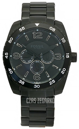 Fossil Czarny/Stal Ø46 mm BQ9388
