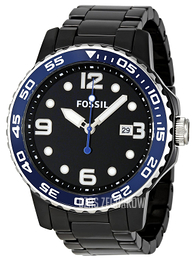 Fossil Czarny/Czeramiczna Ø47 mm CE5010