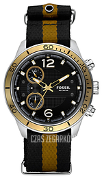 Fossil Sport Czarny/Tkanina Ø34 mm CH2611