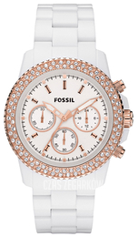Fossil Stella Biały/Plastik Ø42 mm CH2716