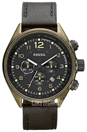Fossil Flight Czarny/Skóra Ø46 mm CH2783