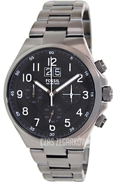 Fossil Czarny/Stal Ø45 mm CH2905